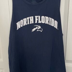 UNF North Florida Navy Tank Top